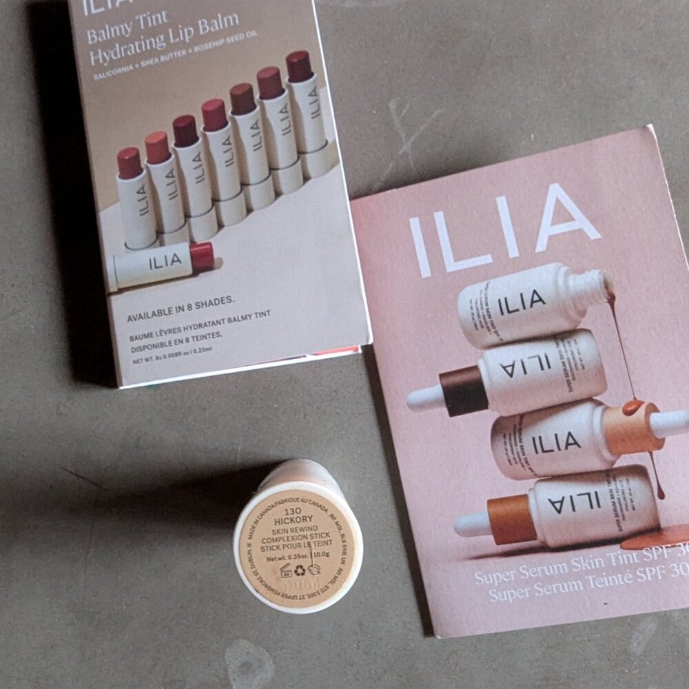 ILIA Beauty | Skin Rewind Complexion Stick + Sample packs